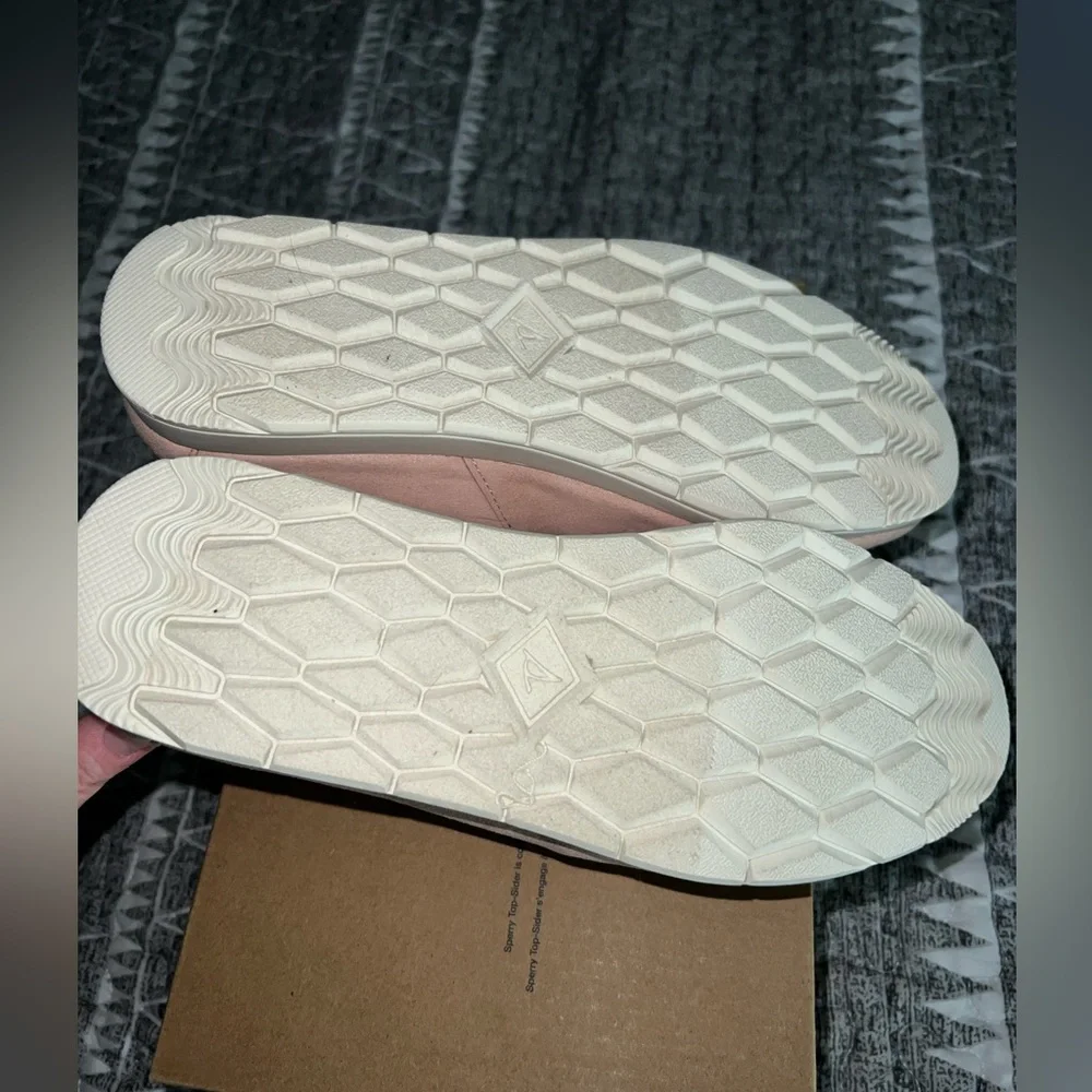 Sperry Nylon Blush Moc-Sider Shoes - Picture 5 of 5